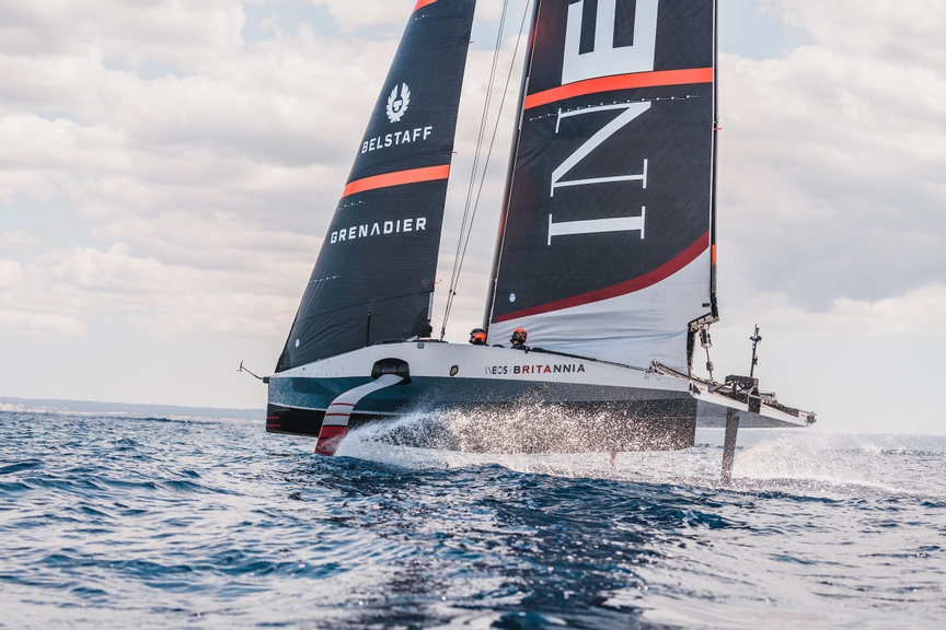 INEOS Britannia T6 and the AC40 have had a blast in Palma video