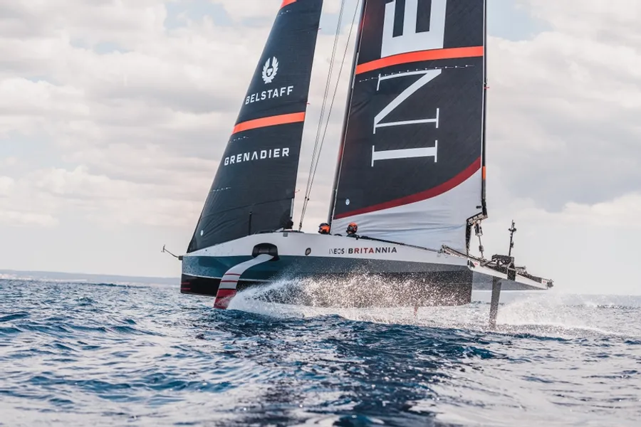 INEOS Britannia T6 and the AC40 have had a blast in Palma video