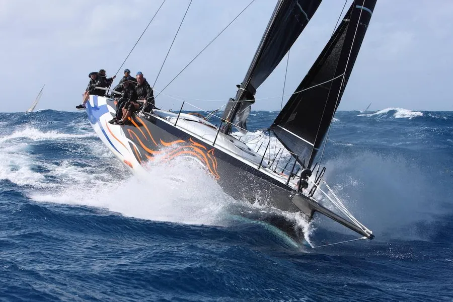 Brisk conditions for the Rolex Fastnet Race start may favour the big boats
