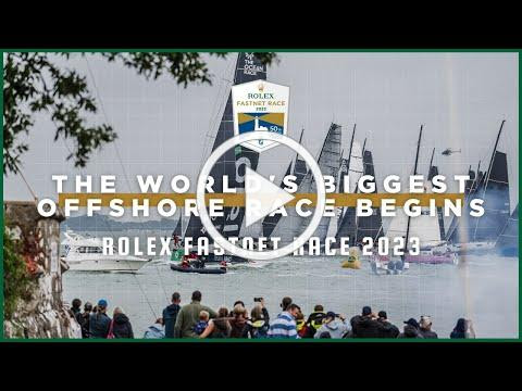 VIDEO: Start of the Rolex Fastnet Race