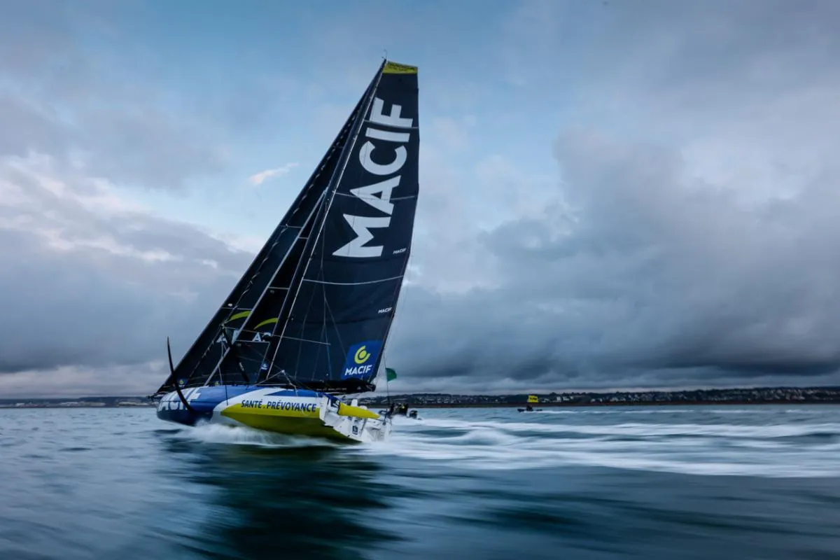 Monohull line honours win for MACIF in the 50th Rolex Fastnet Race
