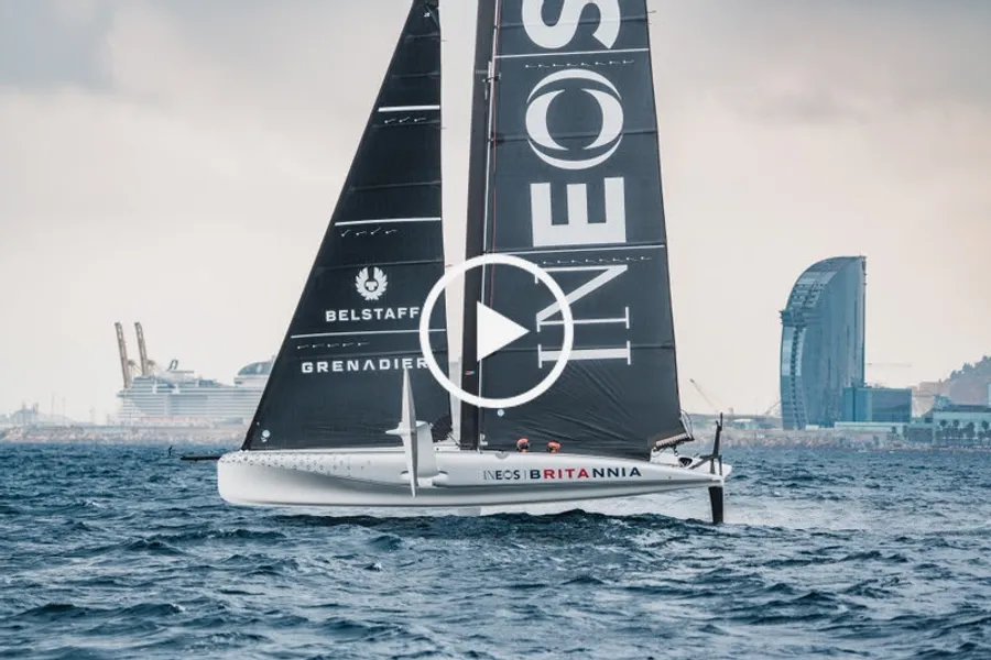 INEOS Britannia launches into phase two of extensive training in Barcelona, video