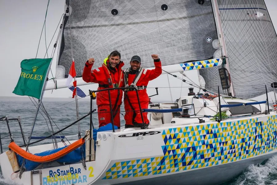 Les P’Tits Doudous en Duo wins Fastnet Race  IRC Three and IRC Two-Handed