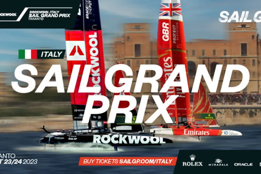 ROCKWOOL Italy Sail Grand Prix on ITV this weekend