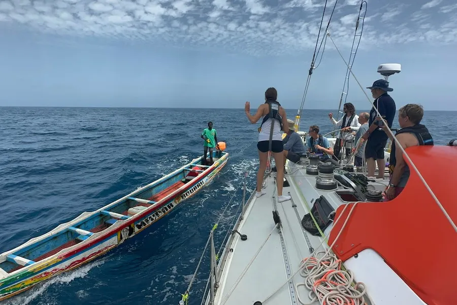 Ocean Globe Yacht rescues drifting mariner 90 miles off Dakar in Pirate waters