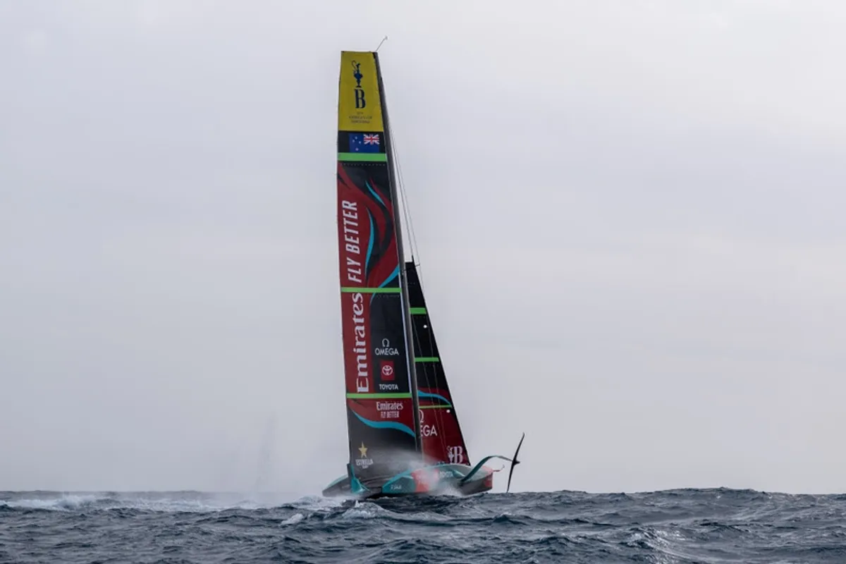 Emirates Team New Zealand completes Barcelona sailing and testing programme