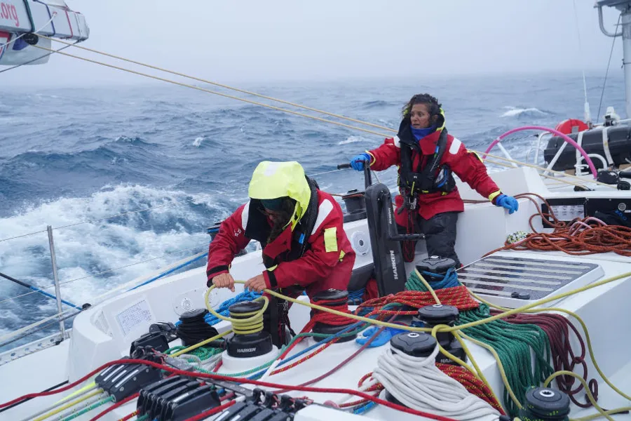 Ocean Globe Race: 2,000 miles to go and getting tougher