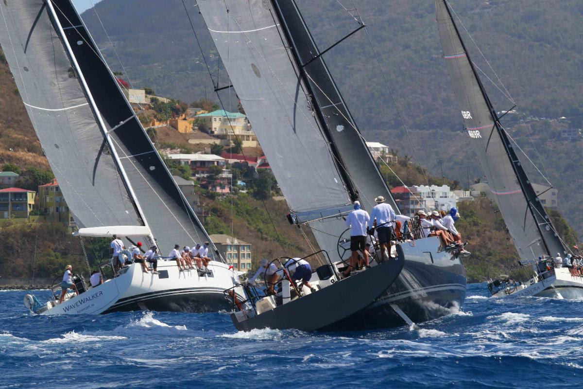 Racing the BVI Spring Regatta & Sailing Festival