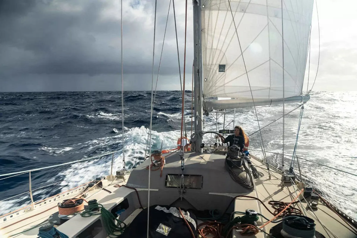 Pen Duick VI First To Cape Horn in the McIntyre OGR