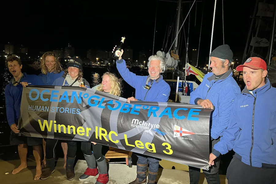 Triana IRC win Leg 3 of the Ocean Globe Race