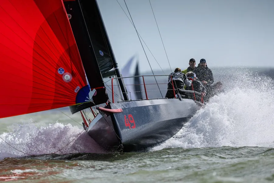 Strong Winds on Day One of the RORC Easter Challenge