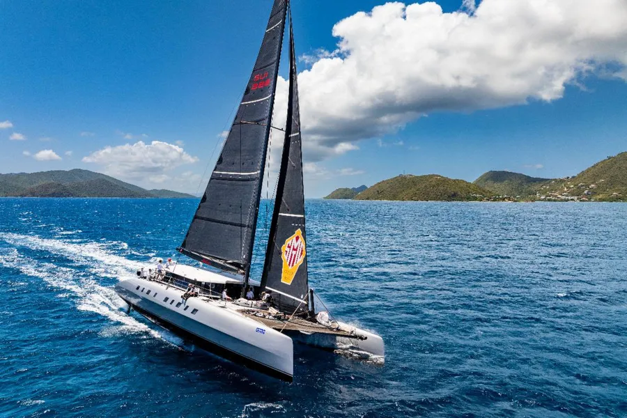 Epic Conditions for Round Tortola Race for Nanny Cay Cup